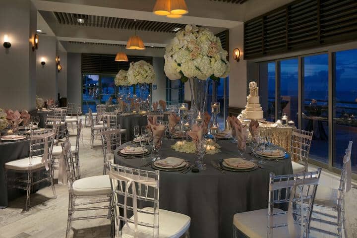 Indoor wedding